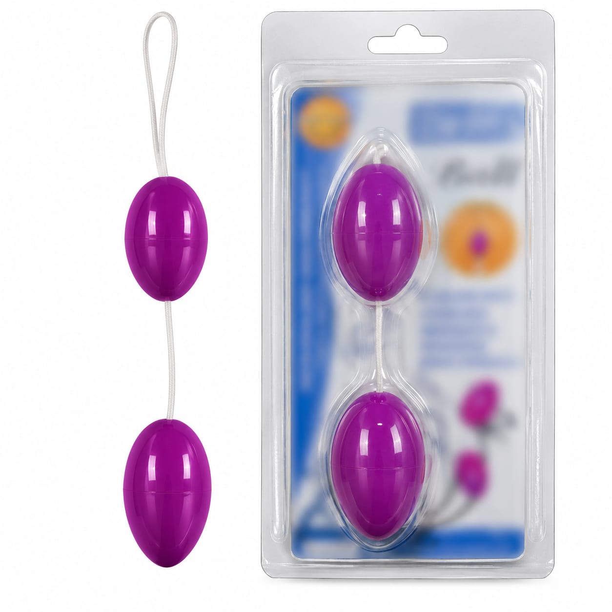 Анальные шарики Twins Ball BI-014036-2