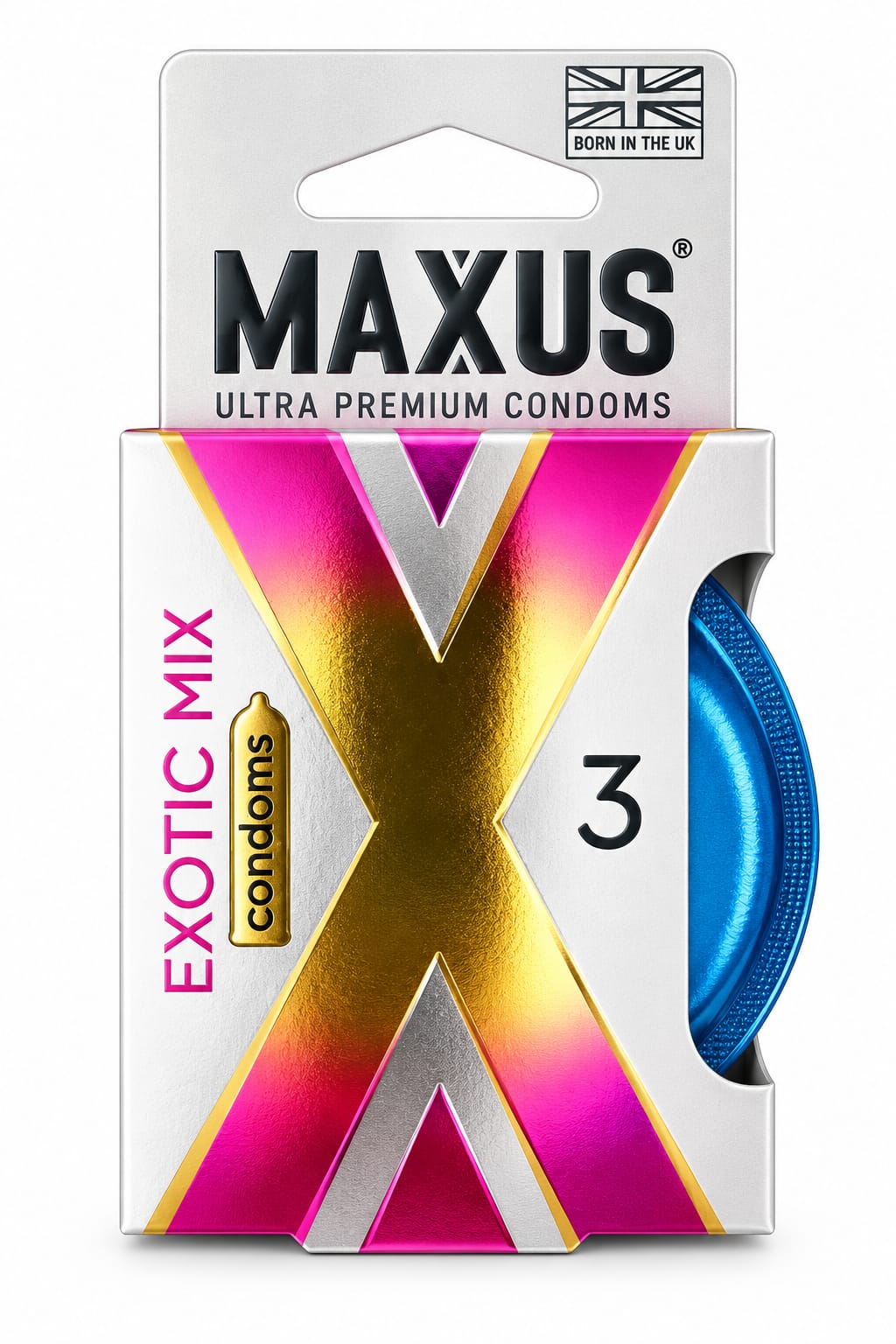 Презервативы Maxus Exotic Mix ароматизированные 3шт, цена за упак