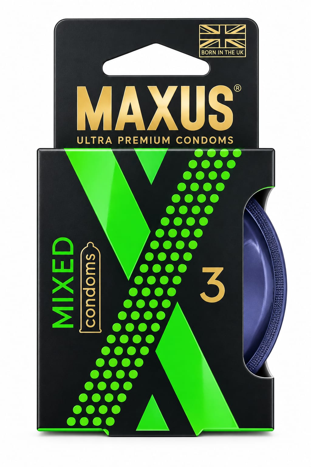 Презервативы Maxus Mixed набор, железный кейс, 3шт, цена за упак