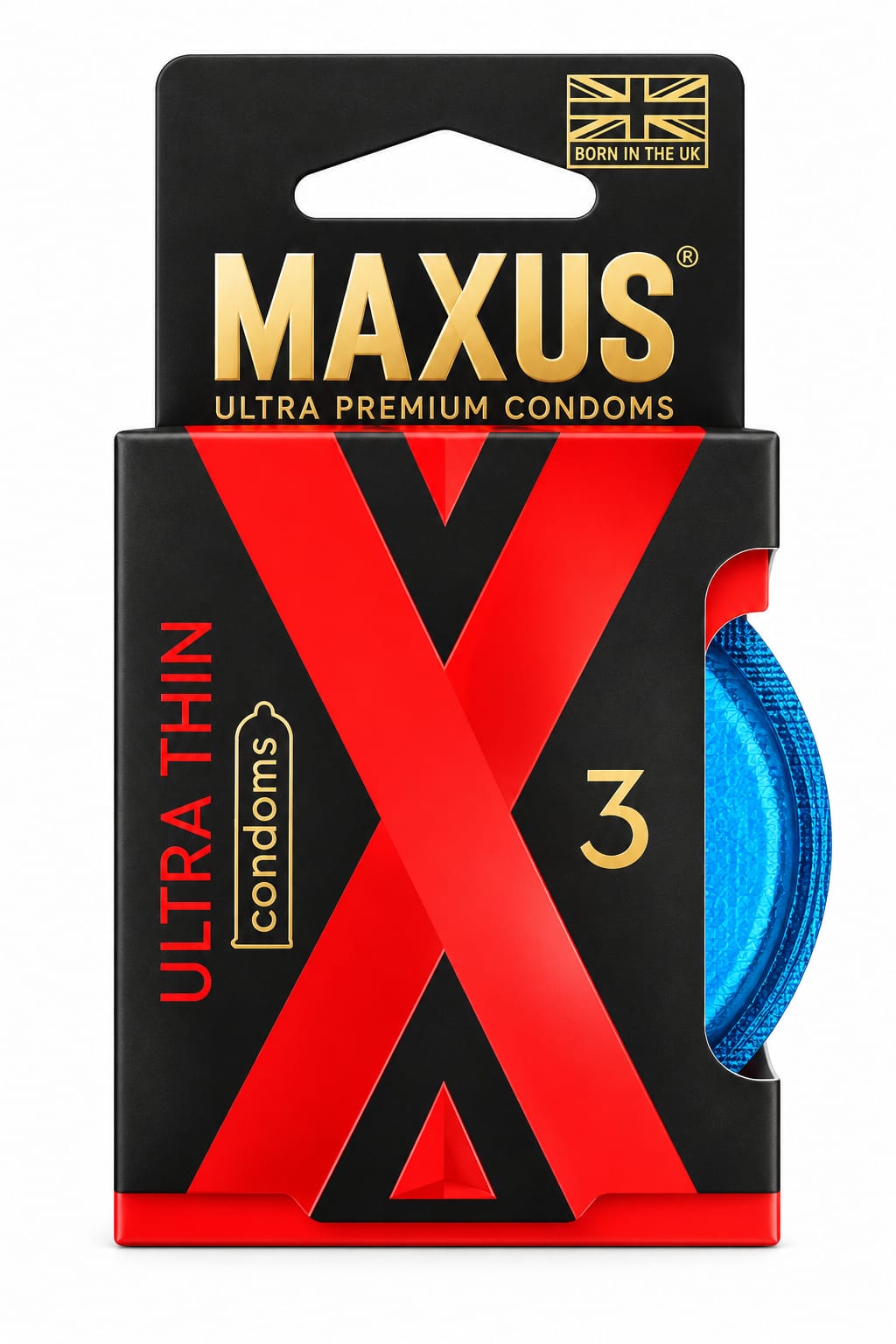 ПРЕЗЕРВАТИВЫ MAXUS ULTRA THIN № 3 X-EDITION (ультратон. с обильн. смазкой) 0901-097 цена за кейс