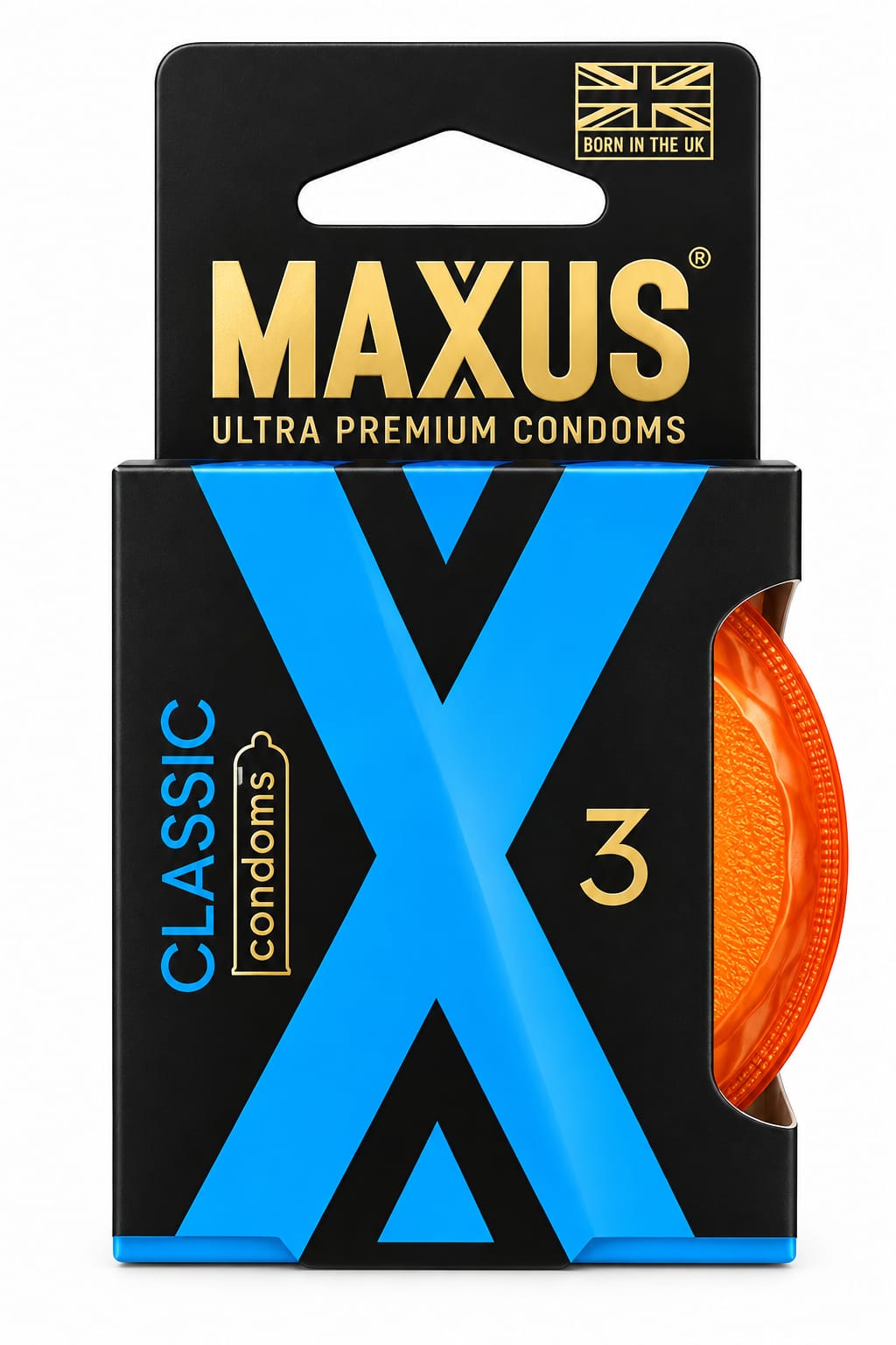 ПРЕЗЕРВАТИВЫ MAXUS CLASSIC № 3 X-EDITION (классические) 0901-096 цена за кейс